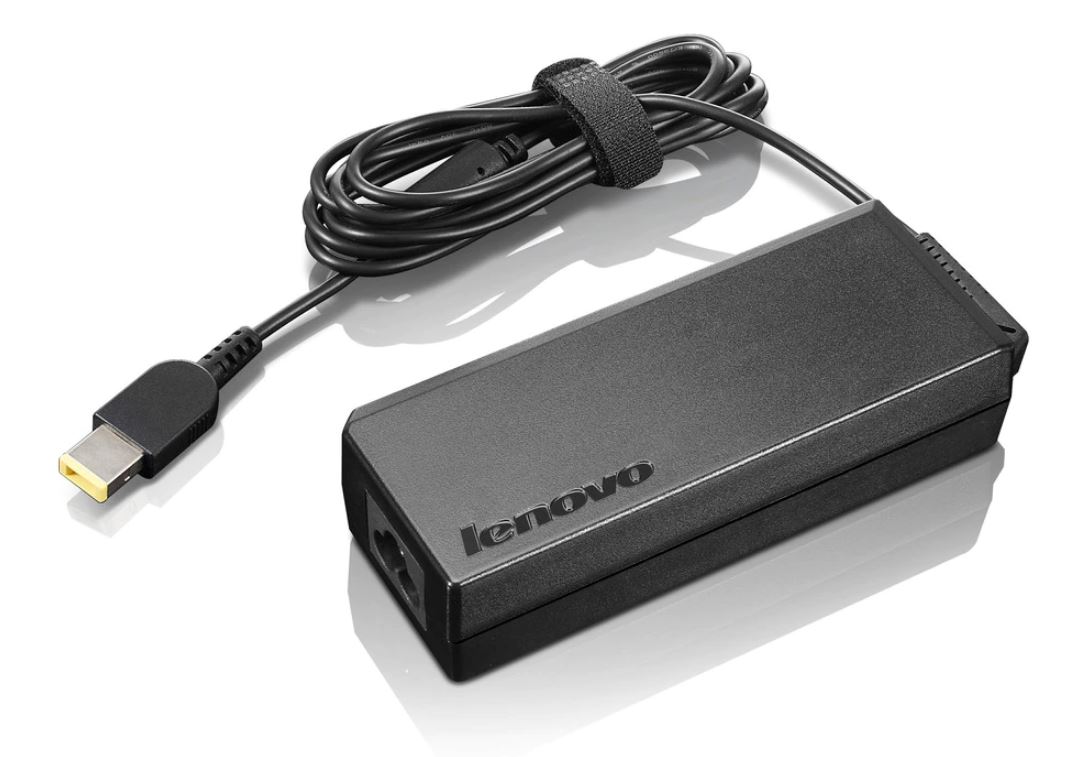 LENOVO ThinkPad 65W AC Power Adapter Charger for post-2013 Lenovo notebooks with the rectangular “slim-tip” common power plug