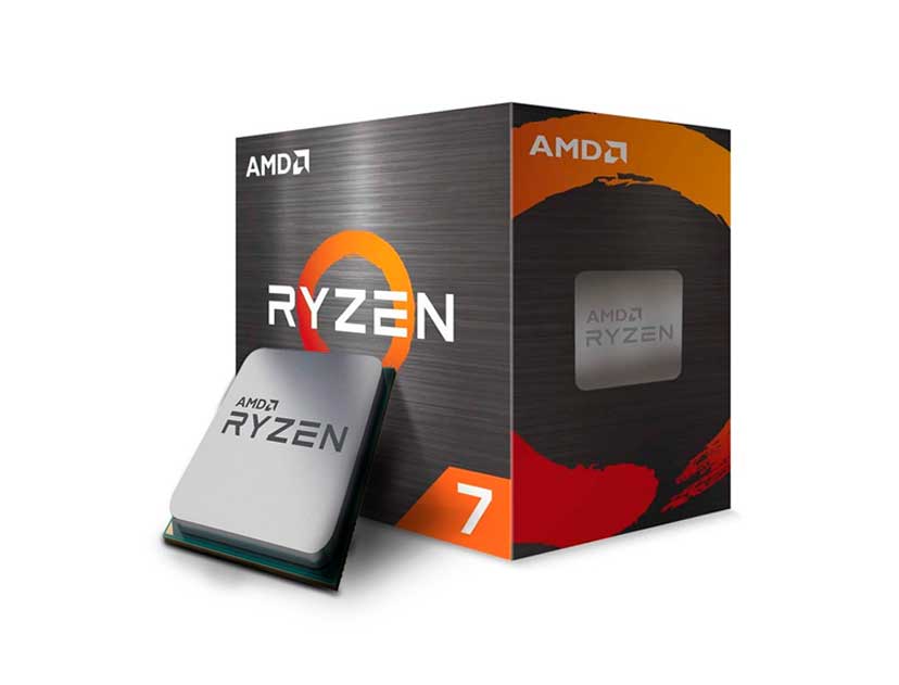AMD Ryzen 7 5800X Zen 3 CPU 8C/16T TDP 105W Boost Up To 4.7GHz Base 3.8GHz Total Cache 36MB No Cooler (RYZEN5000)(AMDCPU)