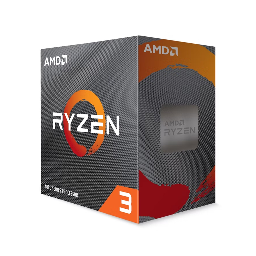 AMD Ryzen 3 4100, 4-Core/8 Threads UNLOCKED, Max Freq 4.00GHz, 6MB Cache Socket AM4 65W, With Wraith Stealth (AMDCPU)