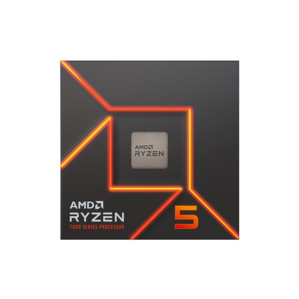 AMD Ryzen 5 7600 6 Cores / 12 Threads, 65 watts, Max Freq 5.2Ghz, 38MB Cache, Wraith Prism Cooler  Radeon Graphics