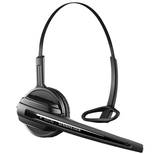 EPOS | Sennheiser  IMPACT D10 Phone Mono Wireless Headset, DECT, upto 12 Hours Talk time, Noise cancelling Microphone, Fast Charge, 2 Year Warranty