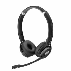 EPOS | Sennheiser DECT Wireless headset for SDW 5000 series, Dual ear and stereo. Mute button on boom.