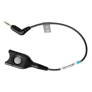 EPOS | Sennheiser DECT/GSM cable:Easy Disconnect with 20 cm cable to 2.5mm - 3 pole jack plug. To use headset with DECT  GSM phones featuring a 2.5 m