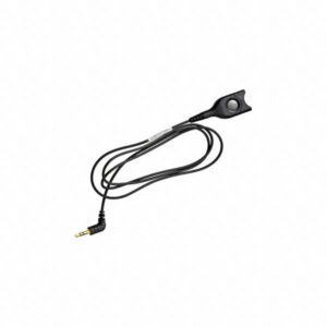 EPOS | Sennheiser DECT/GSM cable: Easy Disconnect with 100 cm cable to 3.5mm - 3 pole jack plug without microphone damping