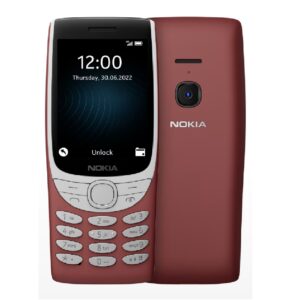 Nokia 8210 4G 128MB - Red (16LIBR21A06)*AU STOCK*, 2.8", 48MB/128MB, 0.3MP, Dual SIM, 1450mAh Removable, 2YR