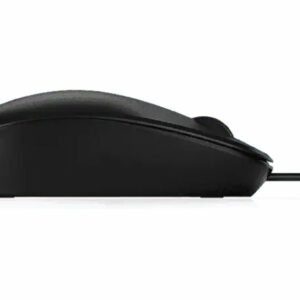HP 125 Wired Optical Mouse 1200 DPI, USB, for Desktop PC, Laptop Notebook, Black (265A9AA)