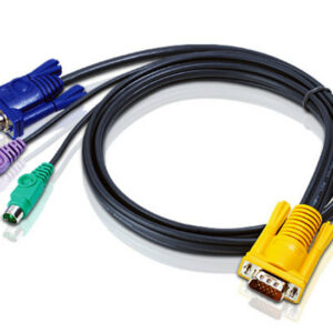Aten KVM Cable 3m with VGA  PS/2 to 3in1 SPHD  to suit CS7xE, CS13xx, CS17xxA, CS17xxi, CL5xxx, CL10xx, KL91xx, KN91xx