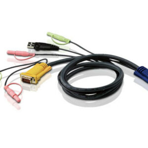 Aten KVM Cable 3m with VGA, USB  Audio to 3in1 SPHD  Audio to suit CS173xB, CS173xA, CS175x (LS)
