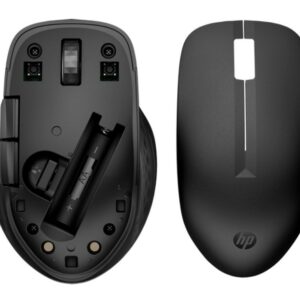 HP 435 Multi-Device Wireless Mouse 4000 DPI 4 Programmable Buttons Adjustable Wheel Speed Fast Cursor Tracking 2yrs Battery Life Light Weight 78g