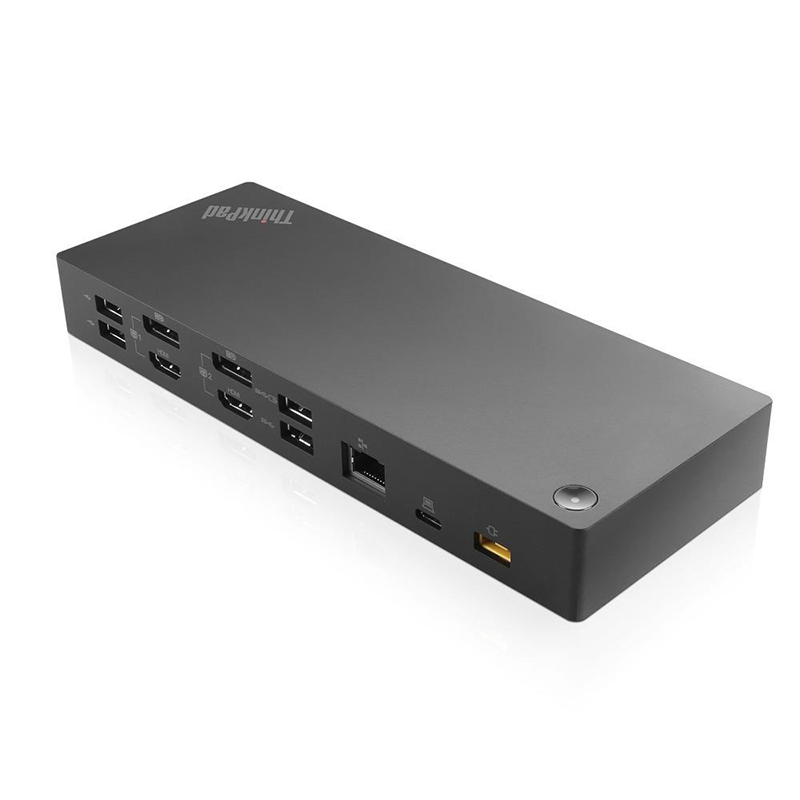 LENOVO ThinkPad Hybrid USB-C with USB-A Docking Station 135W 4K USB-C 2xHDMI 2xDP 3xUSB3.1 2xUSB2.0 GLAN for ThinkBook ThinkPad X1 Carbon X1 Yoga