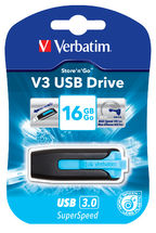 Verbatim 16GB V3 USB3.0 Blue Store'n'Go V3