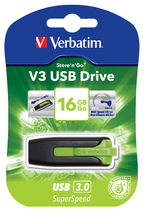 Verbatim 16GB V3 USB3.0 Green Store'n'Go V3