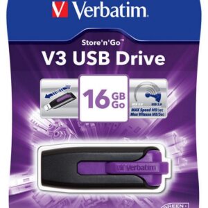 Verbatim 16GB V3 USB3.0 Violet Store'n'Go V3
