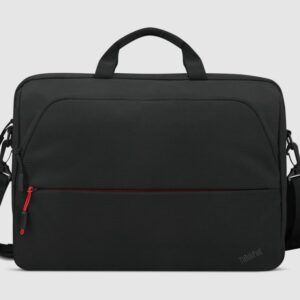 LENOVO Essentials 13.3" 14" 15.6" 16" Toploader Bag Notebook Case - Classic Black Nylon Exterior, Dedicated Padded PC Pocket