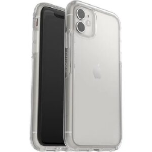 OtterBox Symmetry Clear Apple iPhone 11 Case Clear - (77-62474), Antimicrobial, DROP+ 3X Military Standard,Raised Edges,Ultra-Sleek,Durable Protection