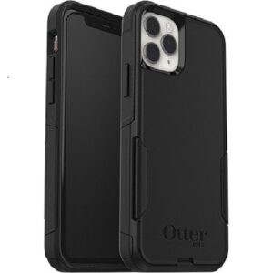 OtterBox Commuter Apple iPhone 11 Pro Case Black - (77-62525), Antimicrobial, DROP+ 3X Military Standard, Dual-Layer, Raised Edges,Port Covers,No-Slip