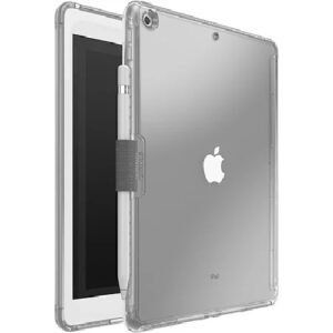 OtterBox Symmetry Clear Apple iPad (10.2") (9th/8th/7th Gen) Case Clear - (77-63576), Ultra-Protective, Pencil Holder, Scratch-Resistant, Ultra-Slim