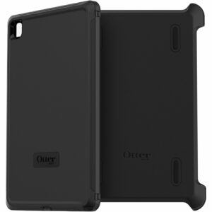 OtterBox Defender Samsung Galaxy Tab A7 (10.4") Case Black - (77-80626), DROP+ 2X Military Standard, Built-in Screen Protection, Multi-Position