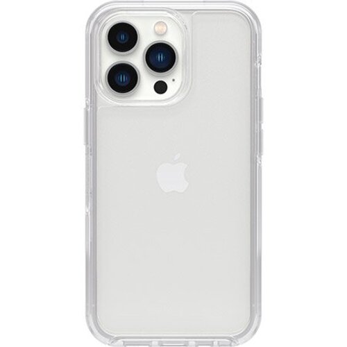 OtterBox Symmetry Clear Apple iPhone 13 Pro Case Clear – (77-83490), Antimicrobial, DROP+ 3X Military Standard, Raised Edges, Ultra-Sleek