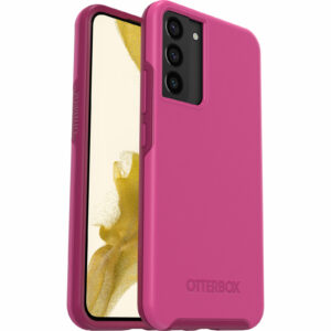 OtterBox Symmetry Samsung Galaxy S22+ 5G (6.6") Case Renaissance Pink - (77-86434), Antimicrobial, DROP+ 3X Military Standard,Raised Edges,Ultra-Sleek