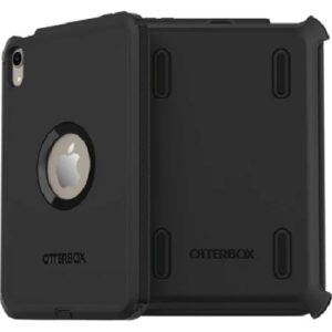 OtterBox Defender Apple iPad Mini (8.3") (6th Gen) Case Black - (77-87476), DROP+ 2X Military Standard, Built-in Screen Protection, Multi-Position