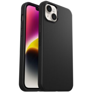 OtterBox Symmetry Apple iPhone 14 Plus Case Black - (77-88461), Antimicrobial, DROP+ 3X Military Standard, Raised Edges,Ultra-Sleek,Durable Protection