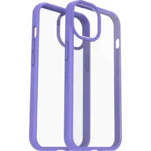 OtterBox React Apple iPhone 14 Case Purplexing (Purple) - (77-88886),Antimicrobial,DROP+ Military Standard,Raised Edges,Hard Case,Soft Grip,Ultra-Slim