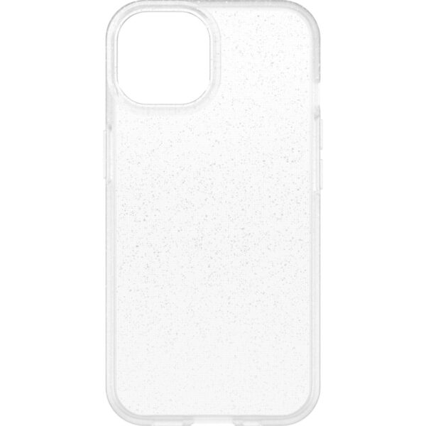 OtterBox React Apple iPhone 14 Case Stardust (Clear Glitter) - (77-88888), Antimicrobial, DROP+ Military Standard, Raised Edges, Hard Case, Soft Grip