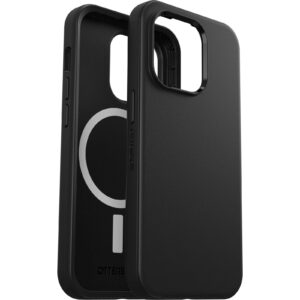 OtterBox Symmetry+ MagSafe Apple iPhone 14 Pro Case Black - (77-89038), Antimicrobial, DROP+ 3X Military Standard, Raised Edges, Ultra-Sleek