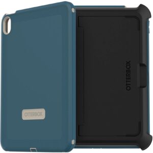 OtterBox Defender Apple iPad (10.9") (10th Gen) Case Baja Beach (Blue)-(77-90081),DROP+ 2X Military Standard,Built-in Screen Protection,Multi-Position