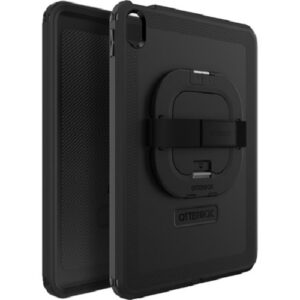 OtterBox Defender Apple iPad (10.9") (10th Gen) Case with Kickstand, Screen Protection and Strap ProPack - Black (77-90431),Two-Position,Pencil Holder