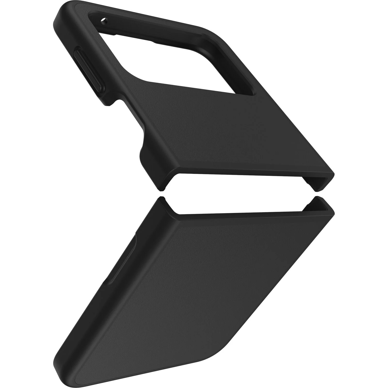 OtterBox Thin Flex Samsung Galaxy Z Flip4 5G (6.7″) Case Black – (77-90471), Antimicrobial, DROP+ Military Standard, Raised Edges,Hard Case,Soft Edges