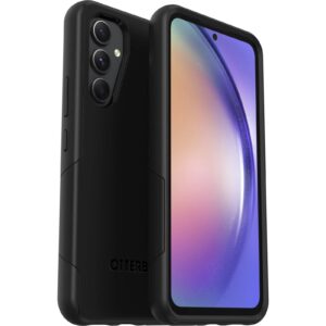 OtterBox Commuter Lite Samsung Galaxy A54 5G (6.4") Case Black - (77-92026), DROP+ 2X Military Standard, Raised Edges, Soft Inner  Hard Outer Shell