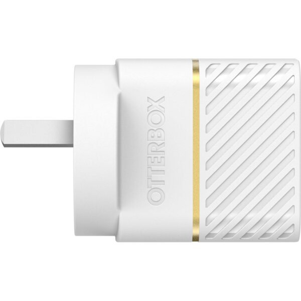 OtterBox 18W USB-C Premium Fast PD Wall Charger - White (78-80028), Compact,Up to 3.6X Faster Charging, Ultra-Safe,Rugged,Smart Charging, Travel-Ready