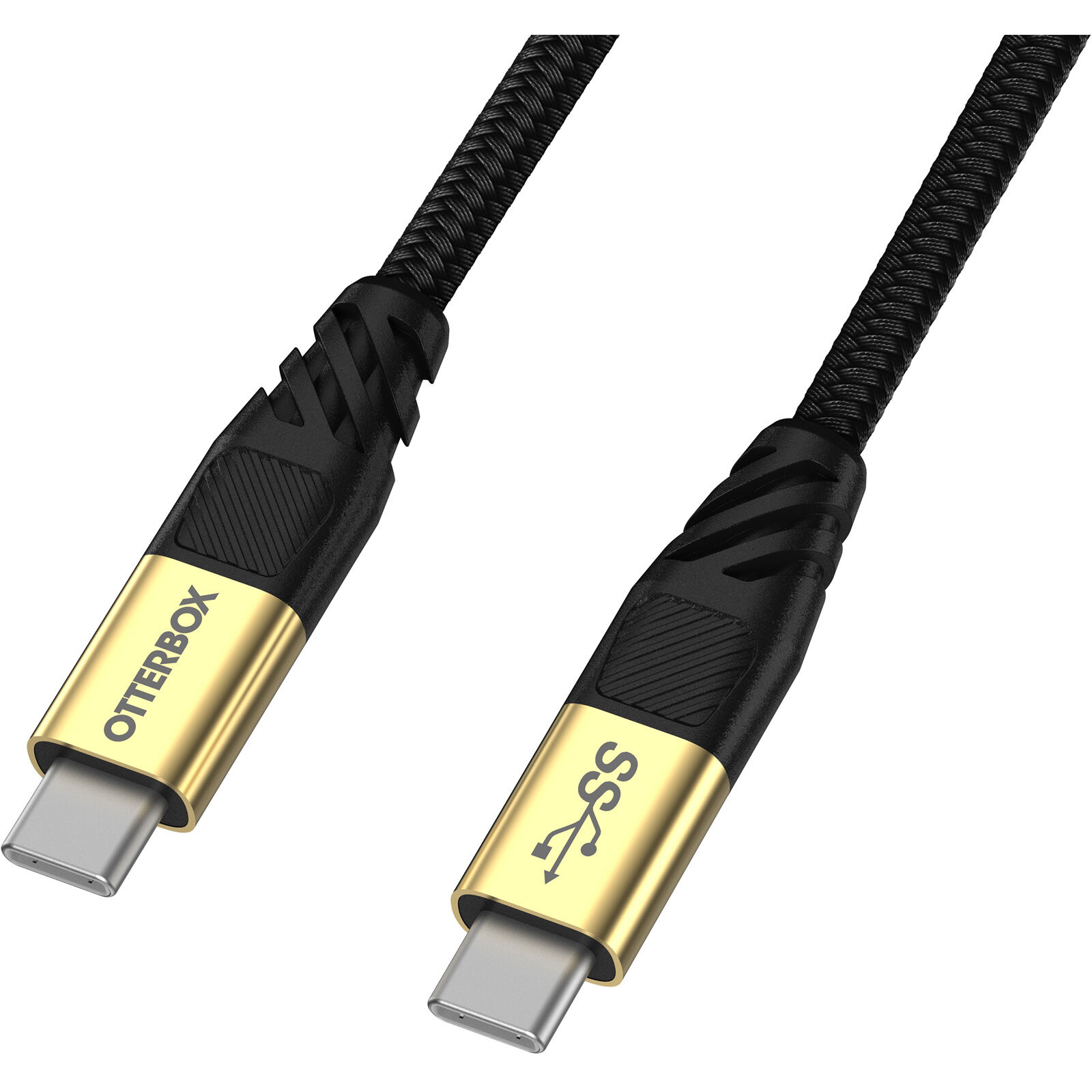 OtterBox USB-C to USB-C (3.2 Gen 1) Premium Cable (1.8M) – Black(78-80212), 100W,10K Bend,Samsung Galaxy,Apple iPhone,iPad,MacBook,Google,OPPO,Laptop