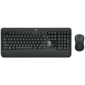 Logitech MK540 Advanced Wireless Keyboard  Mouse Combo -  USB Receiver, 10 Meter Wireless Connection, Plug and Play, Contoured Mouse 920-008682