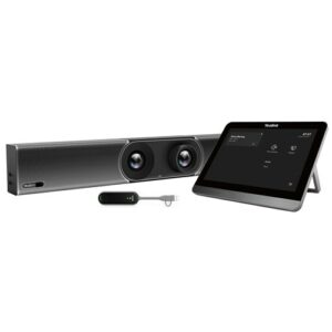 Yealink A30 Collaboration Bar for Medium Rooms, includes CTP18 Touch Panel and WPP30 Wireless Content Sharing and BYOD