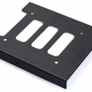 Aywun 2.5" to 3.5" Bracket Metal. Supports SSD.  Bulk Pack no screw.  *Some cases may not be compatible as screw holes may required to be drilled.