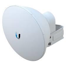 Ubiquiti 5GHz airFiber Dish 23dBi Slant 45 Degree Signal Angle For Optimum Interference Avoidance, Universal Pole Mount,  Weatherproof,  Incl 2Yr Warr
