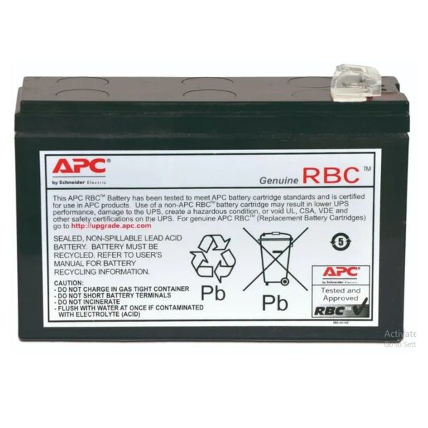APC Replacement Battery Cartridge #110, Suitable For BE550G-AZ