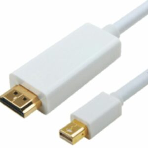 Astrotek Mini DisplayPort DP to HDMI Cable 1m - 20 pins Male to 19 pins Male Gold plated RoHS
