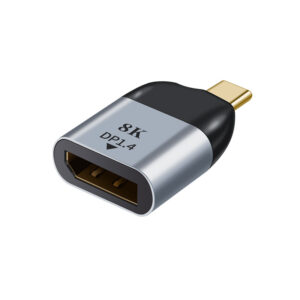 Astrotek USB-C to DP DisplayPort Male to Female Adapter Converter 8K@60Hz 4K@60Hz for iPad Pro Macbook Air Samsung Galaxy MS Surface Dell XPS