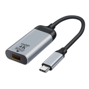 Astrotek USB-C to Mini DP DisplayPort Male to Female Adapter 15cm cable support 4K@60Hz for iPad Pro Macbook Air Samsung Galaxy MS Surface Dell XPS