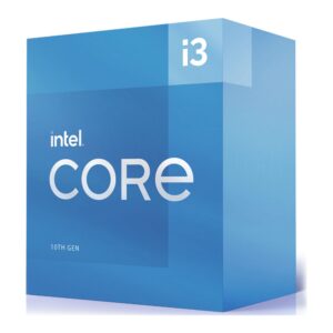Intel i3-10105 CPU 3.7GHz (4.4GHz Turbo) LGA1200 10th Gen 4-Cores 8-Threads 6MB 65W UHD Graphic 630 3yrs Comet Lake Refresh (LS)