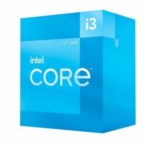 Intel i3-12100 CPU 3.3GHz (4.3GHz Turbo) 12th Gen LGA1700 4-Cores 8-Threads 8MB 65W UHD Graphic 730 Retail Box Alder Lake