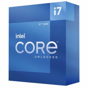 Intel i7 12700K CPU 3.6GHz (5.0GHz Turbo) 12th Gen LGA1700 12-Cores 20-Threads 25MB 125W UHD Graphic 770 Unlocked Retail Box Alder Lake no Fan