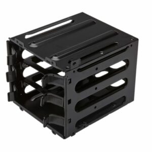 Corsair HDD upgrade kit with 3x hard drive trays and secondary hard drive cage parts