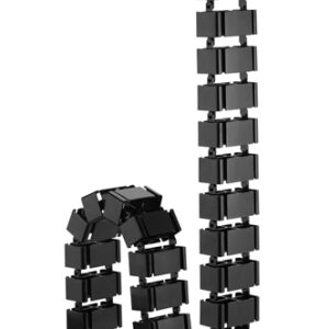 Brateck Quad Entry Vertebrae Cable Management Spine Material.Steel,ABS Dimensions 1300x67x35mm -- Black