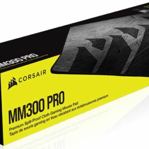 Corsair MM300 PRO Premium Spill-Proof Cloth Gaming Mouse Pad – Medium - 360mm x 300mm x 3mm, Graphic Surface