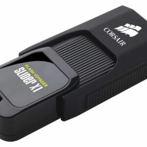 Corsair Flash Voyager Slider X1 64GB USB 3.0 Flash Drive - Capless Design Read 130MBs Plug and Play